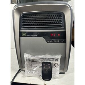 Lasko Radiant Quartz Space Heater Model 6101 - Movable w/ Wheels TESTED WORKING